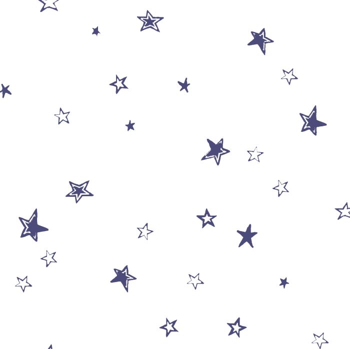Theraline Bezug für Stillkissen Dessin 196 &quot;Sternenhimmel weiss&quot;