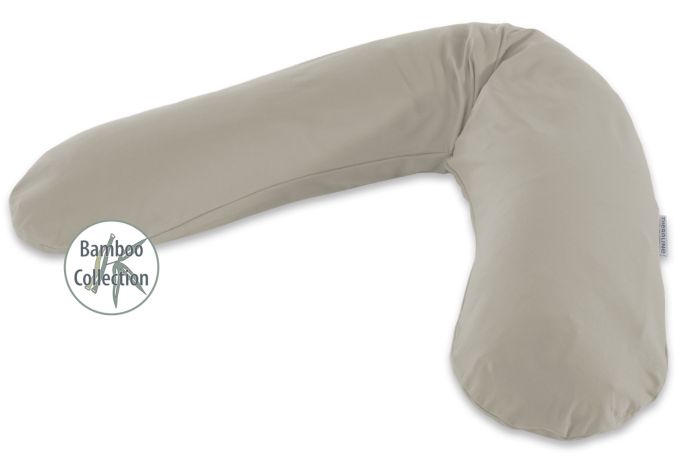 Theraline Stillkissen Das Original Theraline inkl. Dessin 146 "Lehmgrau" Bamboo Collection