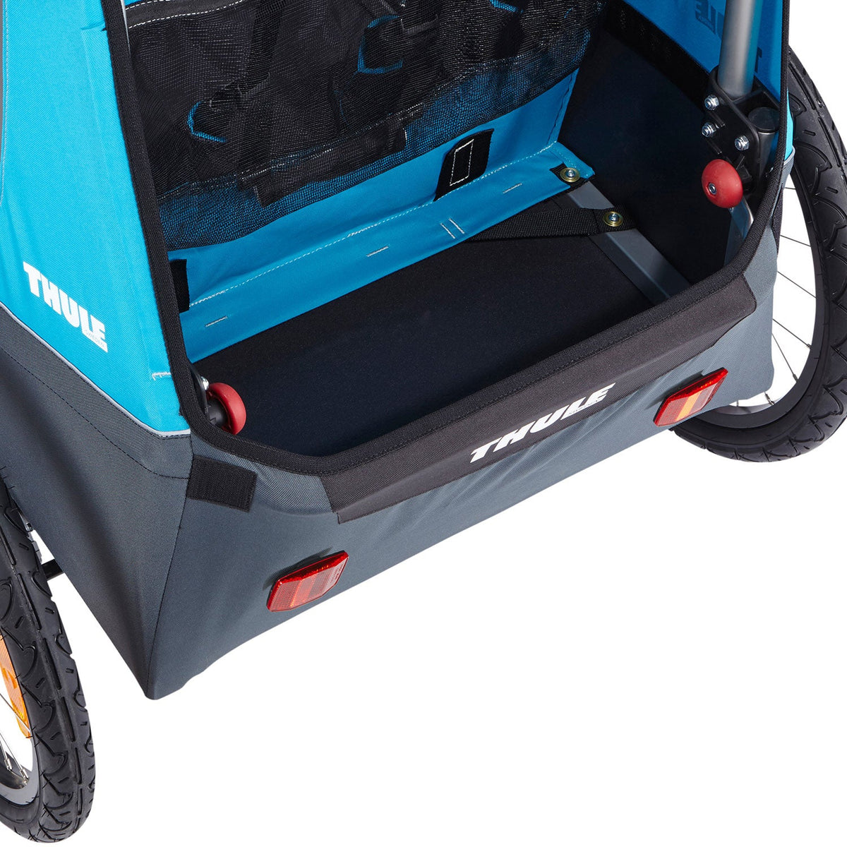 Thule Fahrradanhänger Coaster XT 2 Blue inkl. Strollerrad