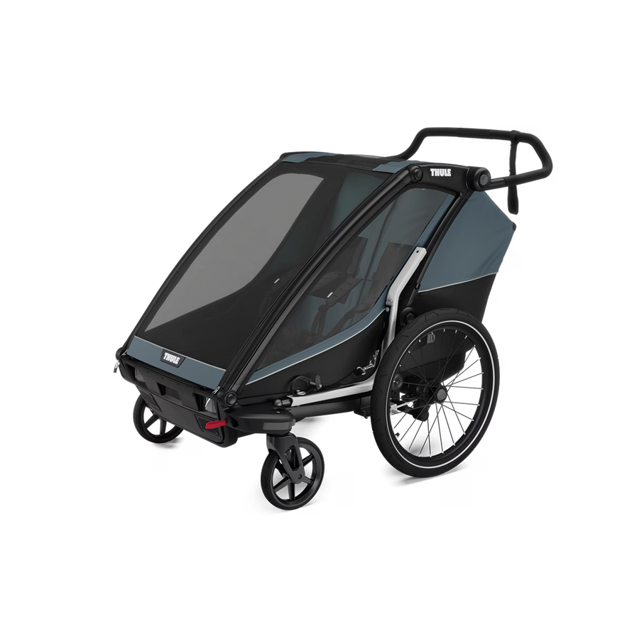 Thule Chariot Fahrradanhänger CAB 2 black / dark slate