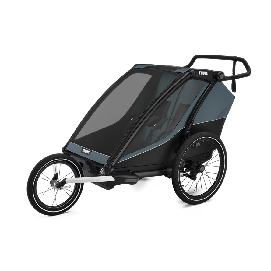 Thule Chariot Fahrradanhänger CAB 2 black / dark slate