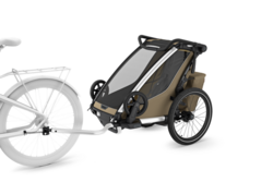 Thule Chariot Fahrradanhänger Cross 2 single alu/faded khaki