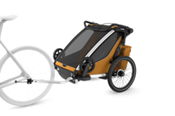 Thule Chariot Fahrradanhänger Sport 2 double alu/natural gold