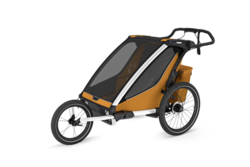 Thule Chariot Fahrradanhänger Sport 2 double alu/natural gold