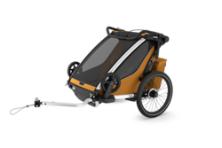 Thule Chariot Fahrradanhänger Sport 2 double alu/natural gold