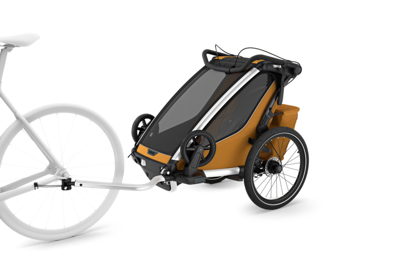 Thule Chariot Fahrradanhänger Sport 2 single alu/natural gold
