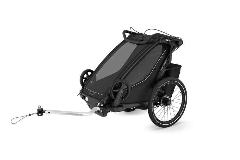 Thule Chariot Fahrradanhänger Sport 2 single black/black