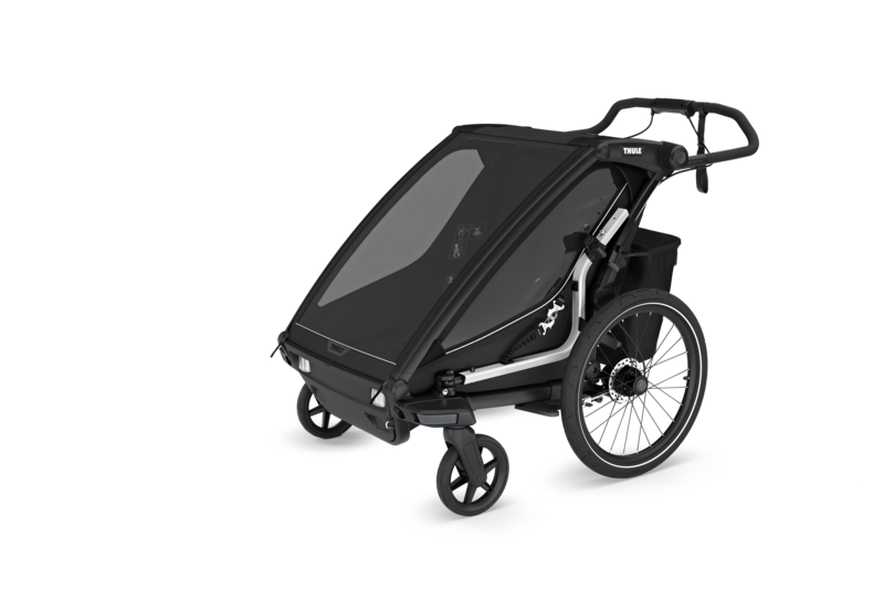 Thule Chariot Fahrradanhänger Sport 2 double black/black