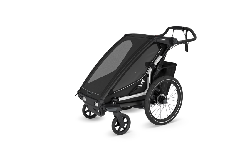Thule Chariot Fahrradanhänger Sport 2 single black/black