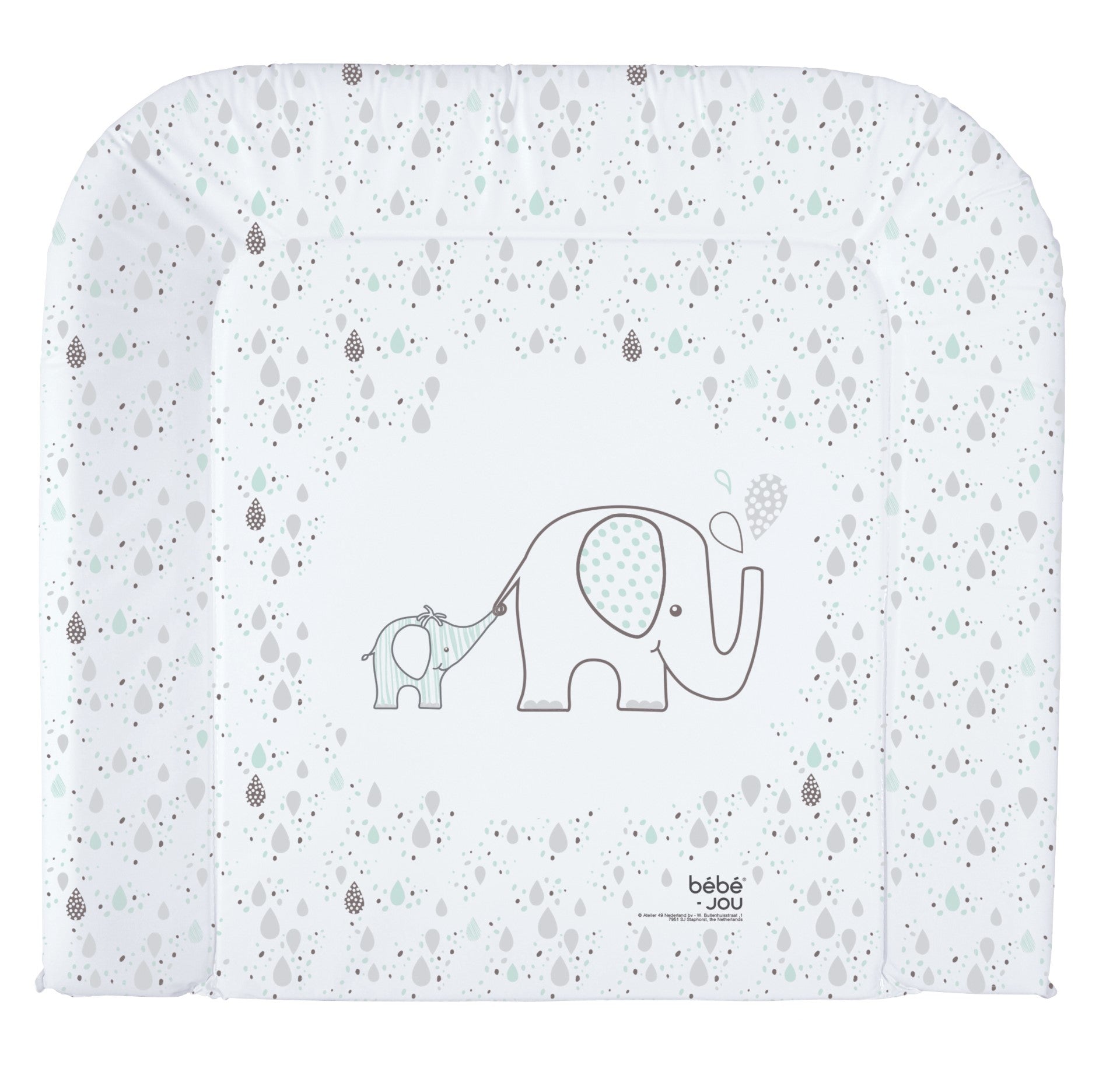 Bebejou Wickelkissen breit mit Motiv 72x77cm