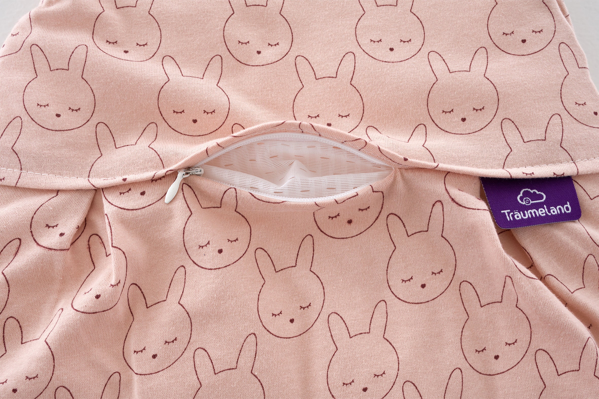 Träumeland Aussenschlafsack LIEBMICH Kuschelhase Beige