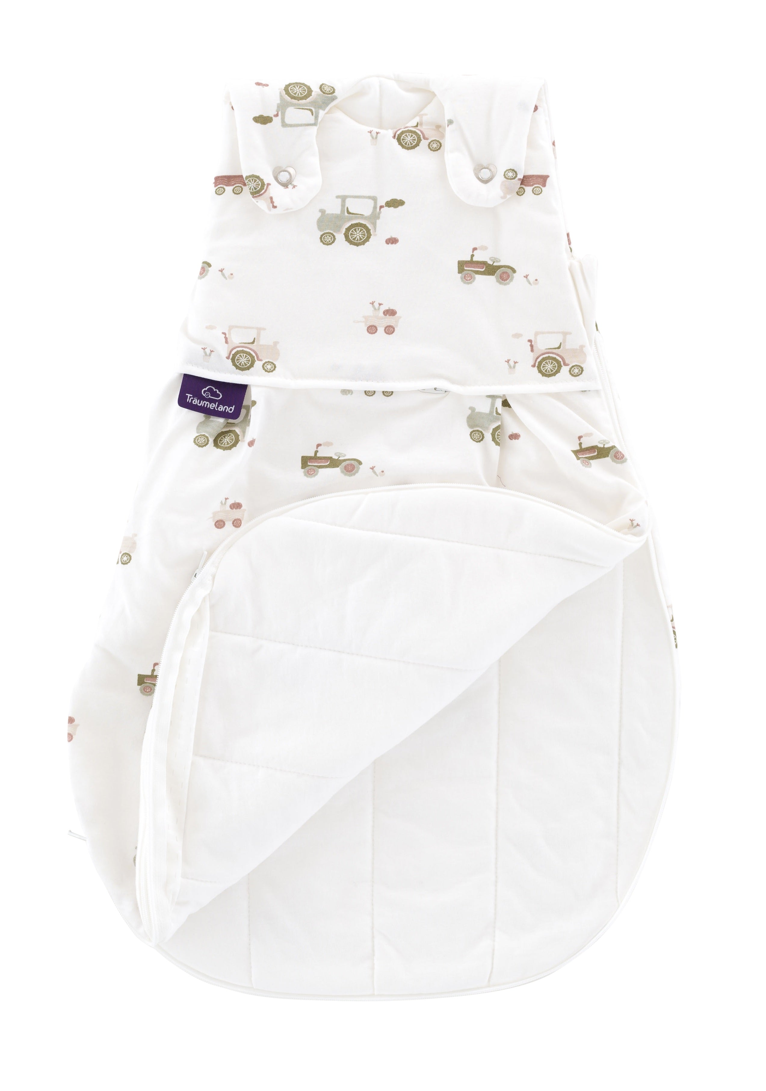 Träumeland Aussenschlafsack LIEBMICH Little Farm Grün