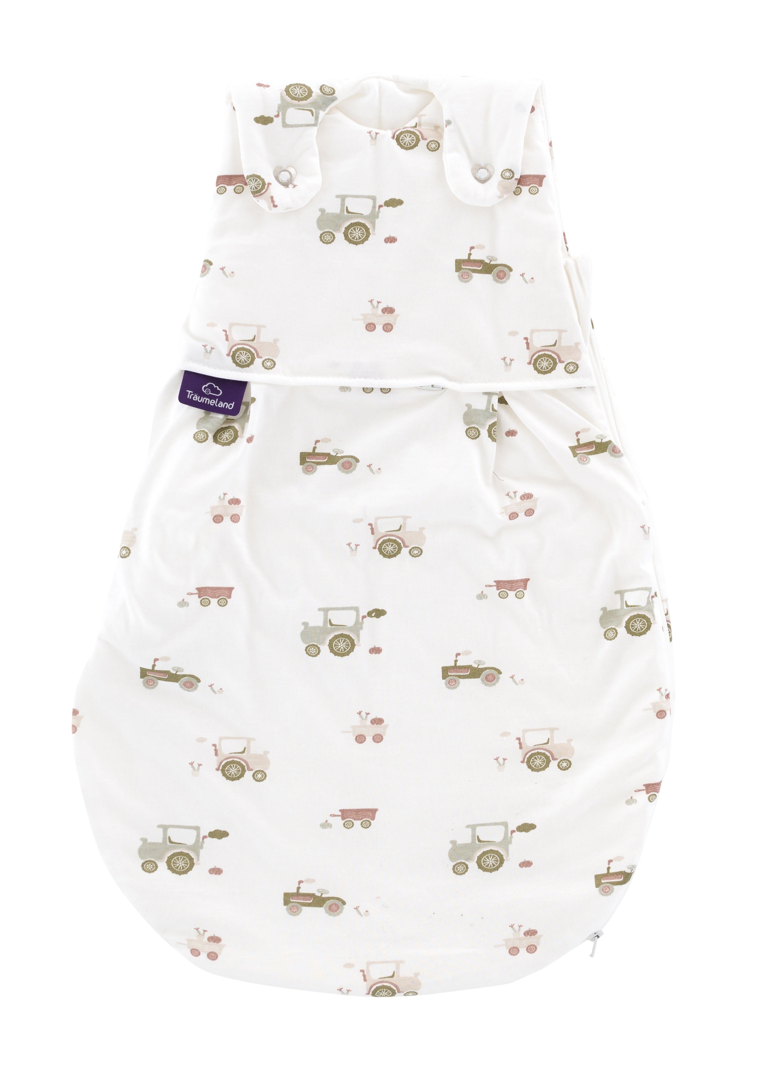 Träumeland Aussenschlafsack LIEBMICH Little Farm Grün