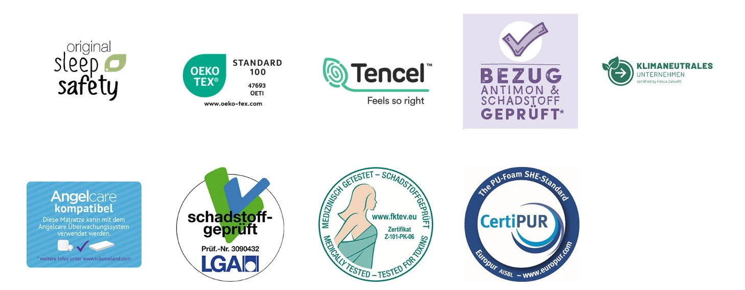 Träumeland Better Dreams Matratze Baum - 70 x 140 x 11 cm