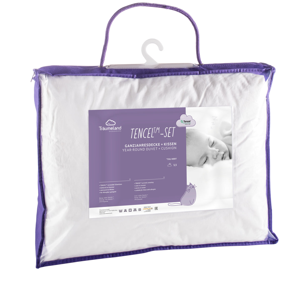 Träumeland Einziehdecken SET Tencel®