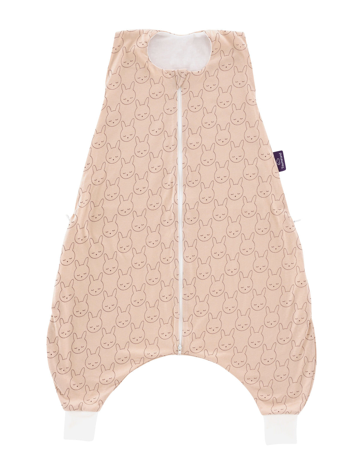 Träumeland Schlafanzug light TO GO Baumwolle Kuschelhase beige
