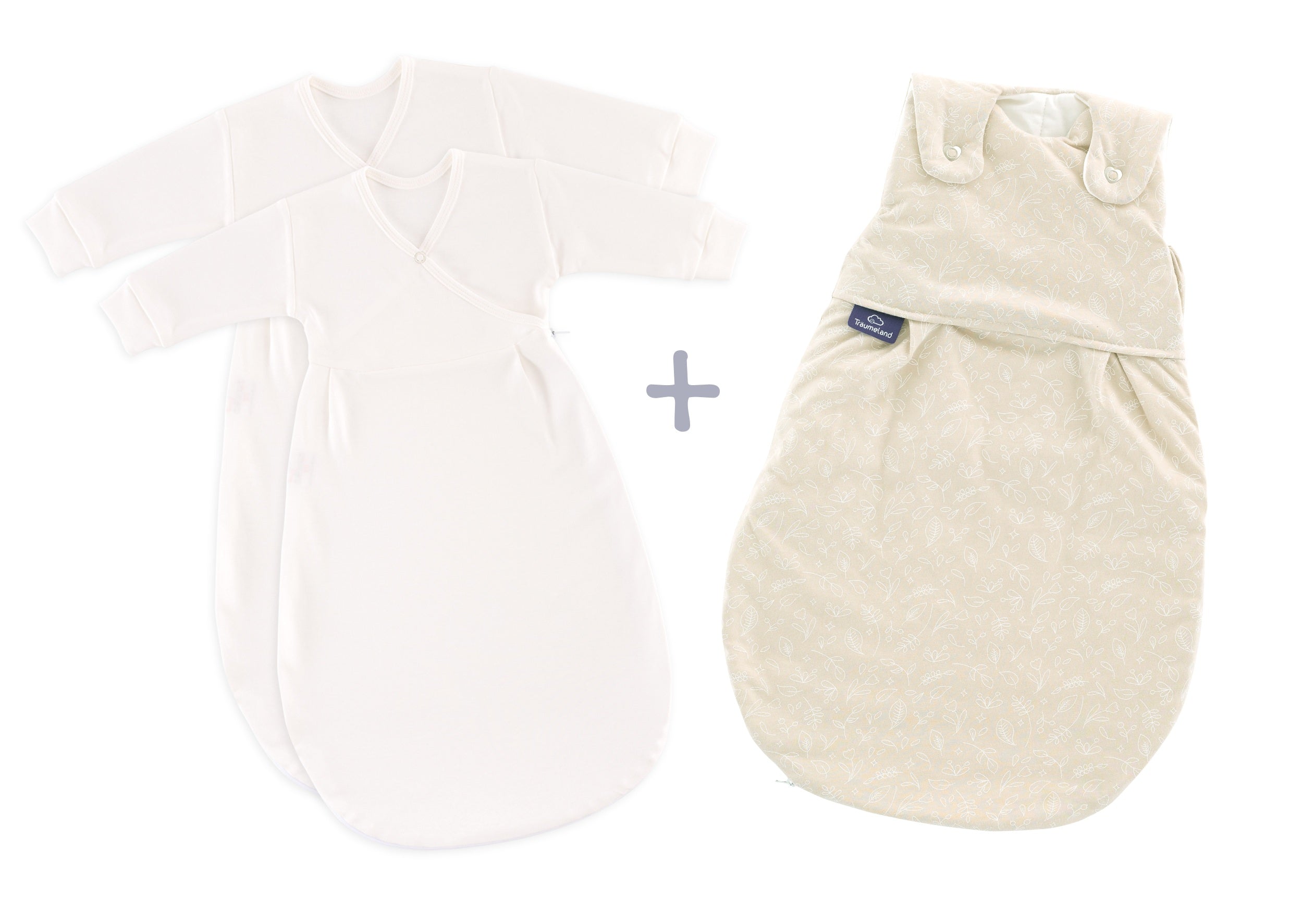 Träumeland Aussenschlafsack LIEBMICH 3tlg. Set Garden