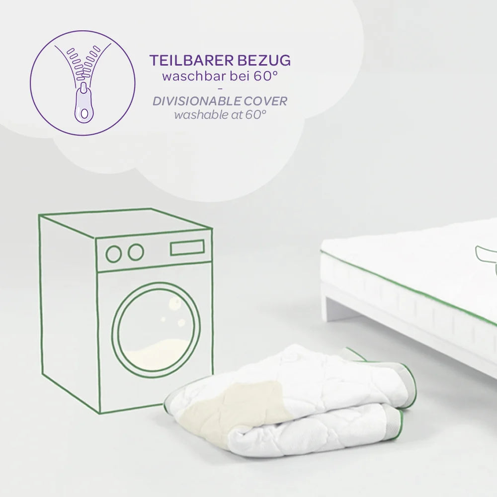 Träumeland Kinder- & Jugend Matratzen - Pastelltraum 90x200 cm