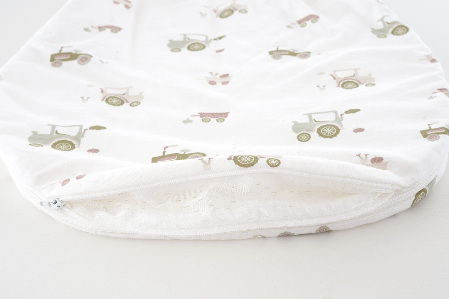 Träumeland Ganzjahresschlafsack LIEBMICH 3tlg. Set Little Farm grün