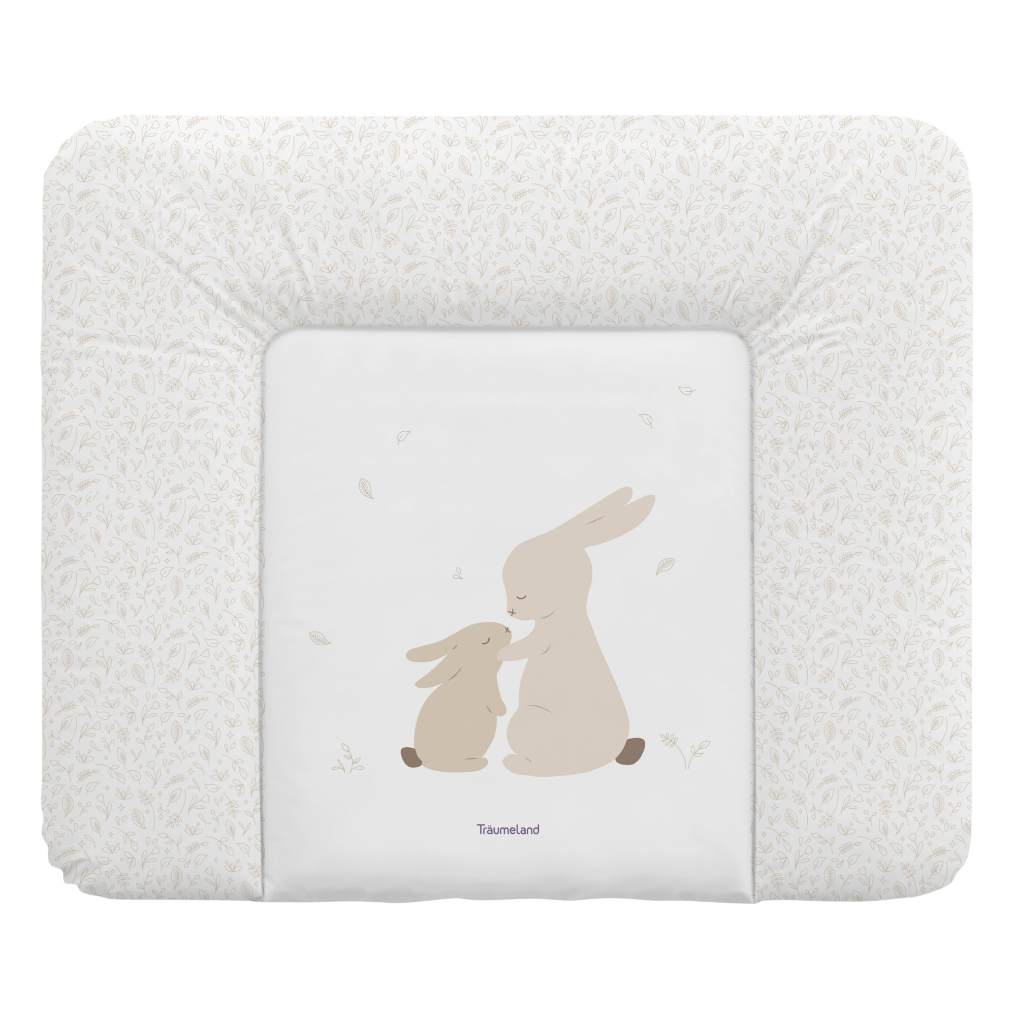 Träumeland Wickelauflage Hophop Bunny beige