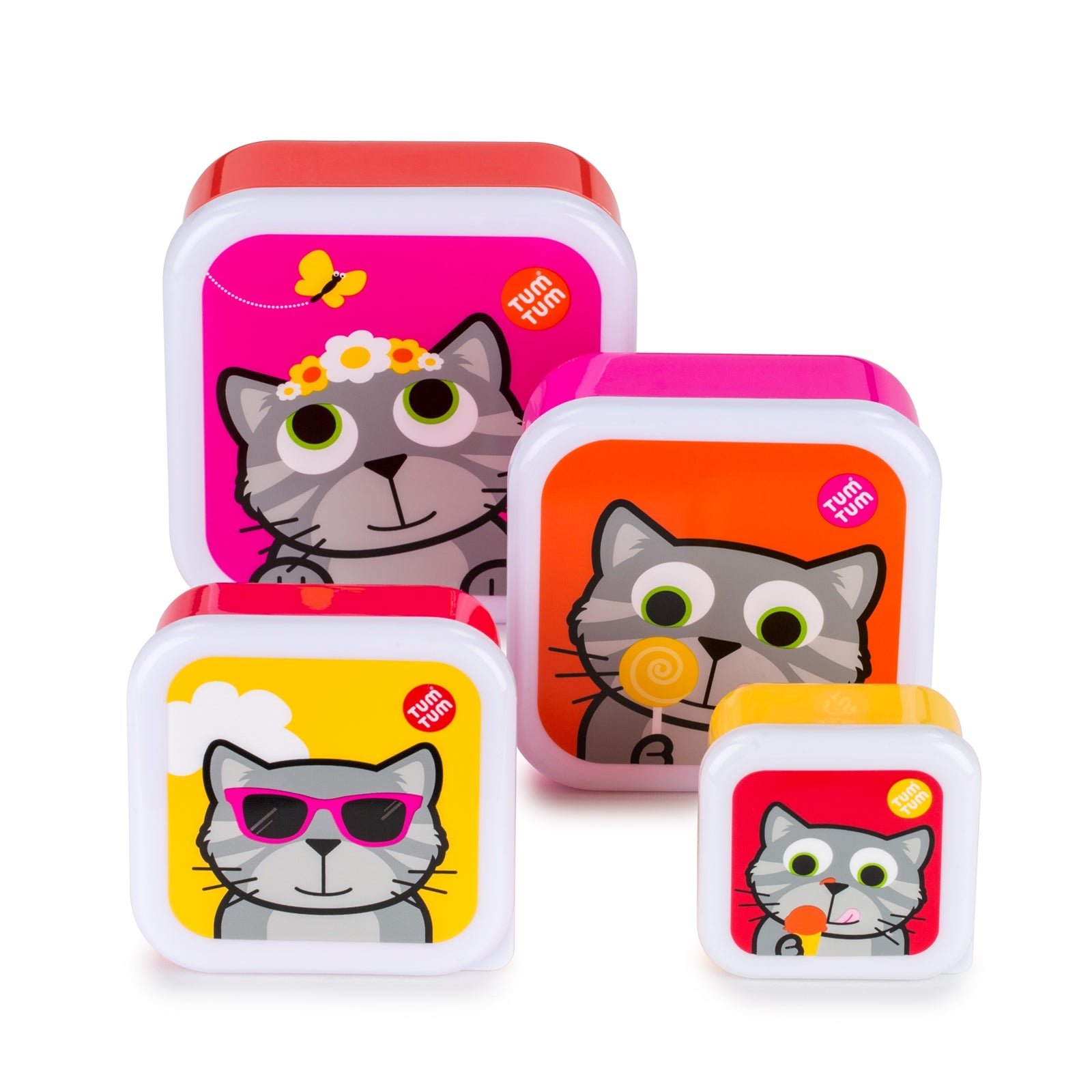 TUM TUM Snackboxen Set 4Stk.