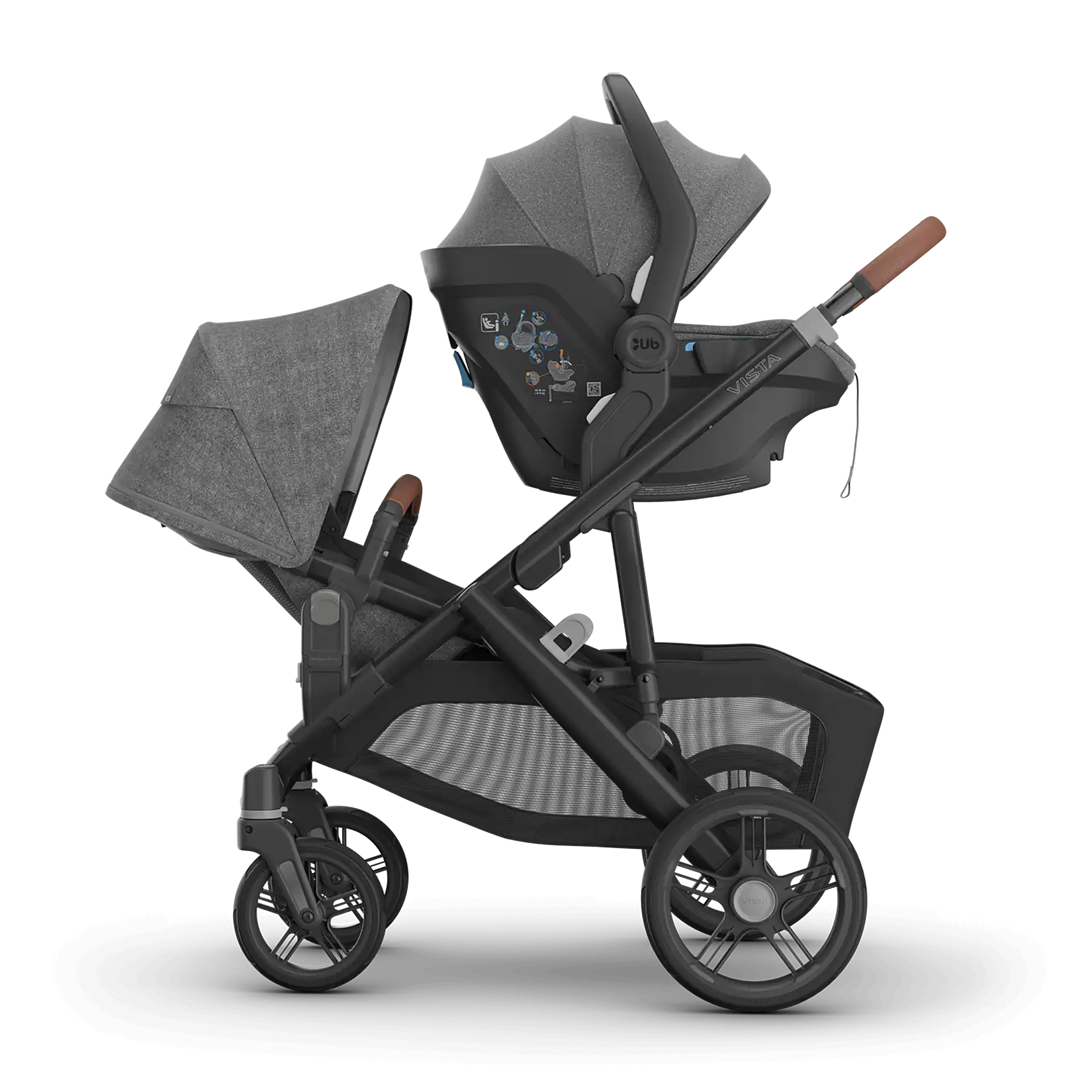 Uppababy Vista V3 Rumble Zweitsitz Theo
