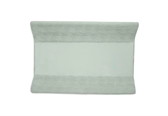 Jollein Wickelauflagenbezug 50x70cm Shell Knit Sea Foam
