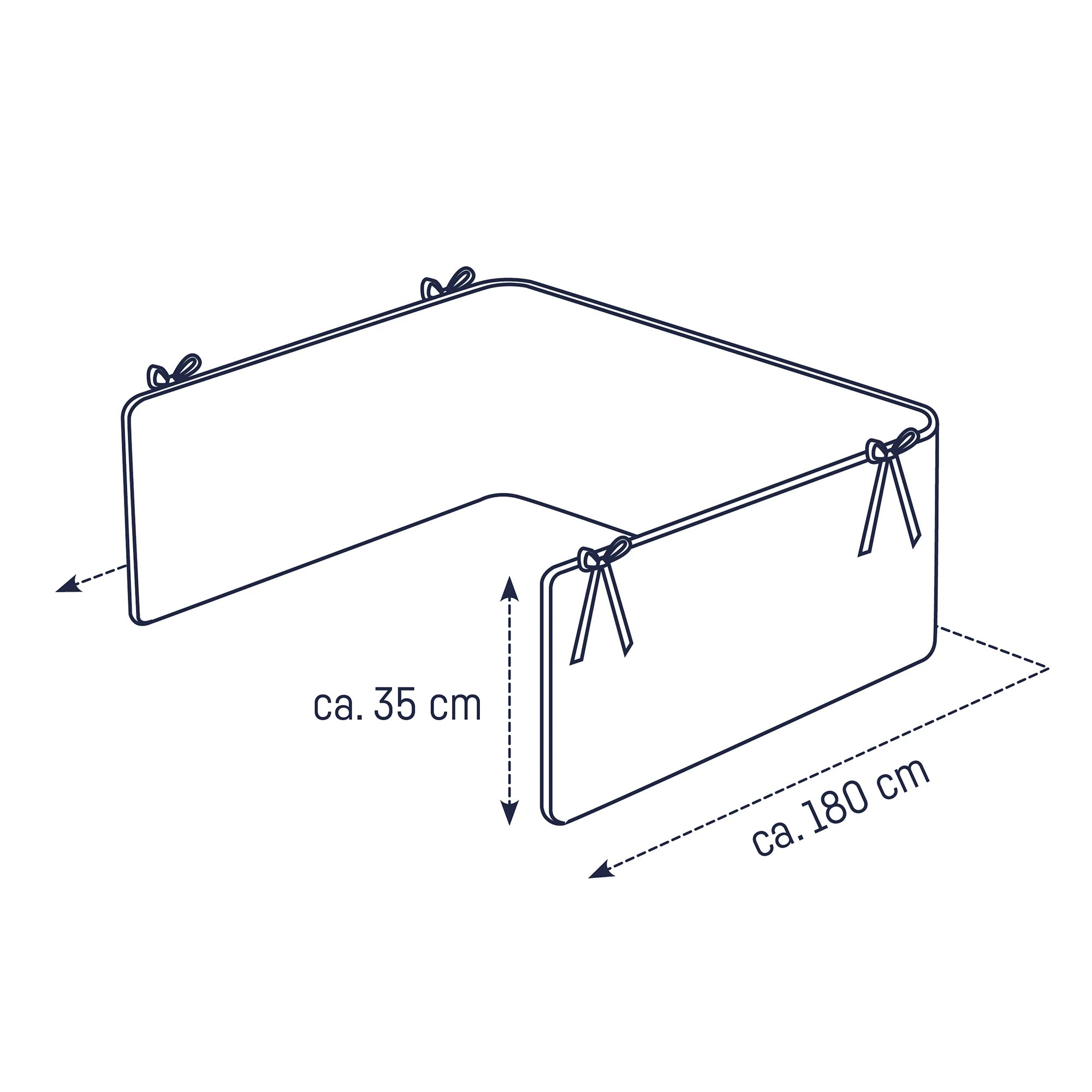 JULIUS ZÖLLNER Nestchen Comfort Soft - Tropic