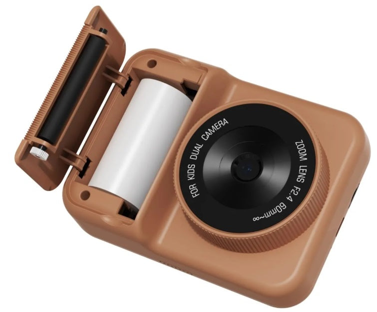 The Zoofamily Kinderkamera P2- Zoo Print Bär