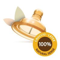 Flaschensauger ORIGINAL TOUCH, Kautschuk, variabler Fluss, 2 Stk. - 2m+