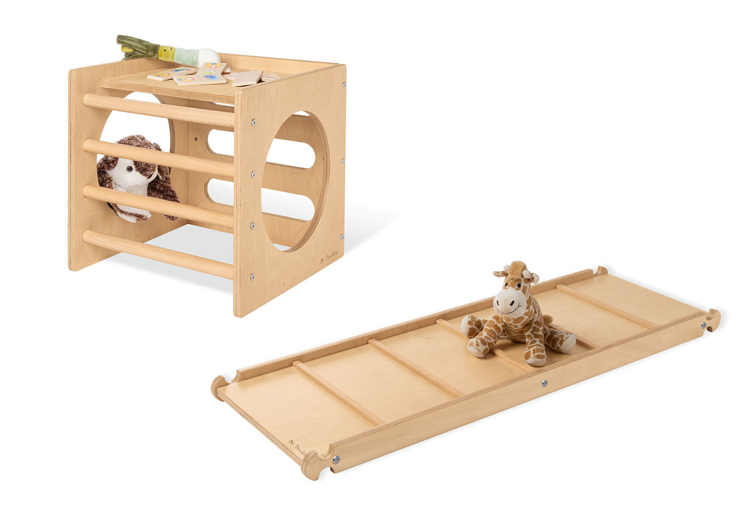 Pinolino Kletterset 'Kari' mit Würfel und Brett, 2-tlg.