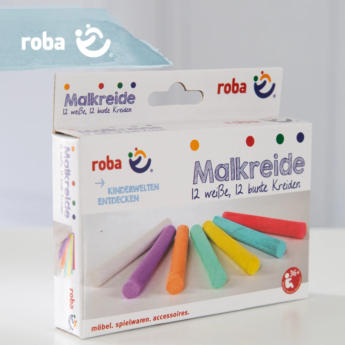 Roba Kreideset 24-teilig