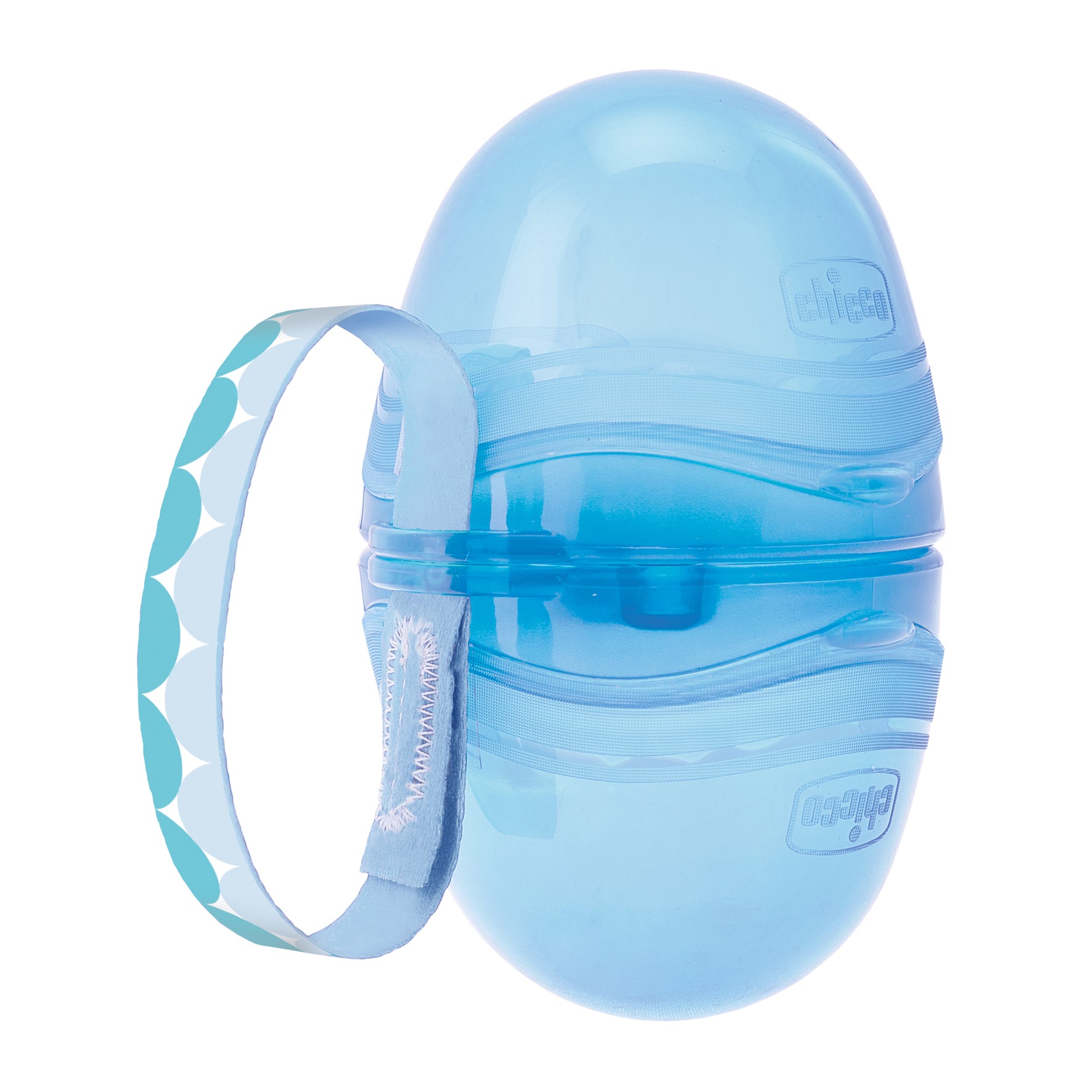 Chicco 2er Schnullerbox Blau - 0m+