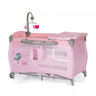 Hauck Babycenter 2 in 1 Reisebett und Wickelkommode
