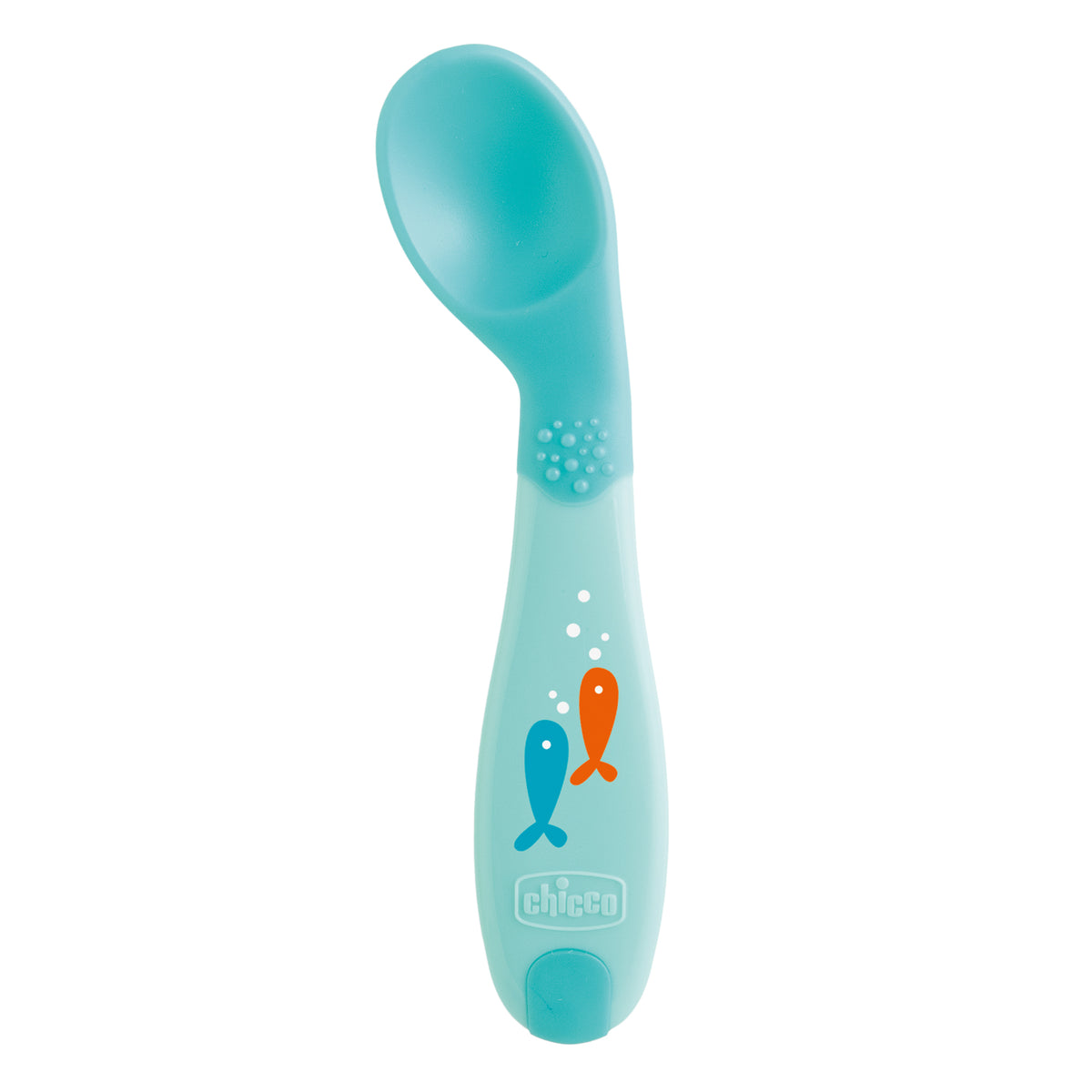 Chicco Erstes Besteck angewinkelt blau