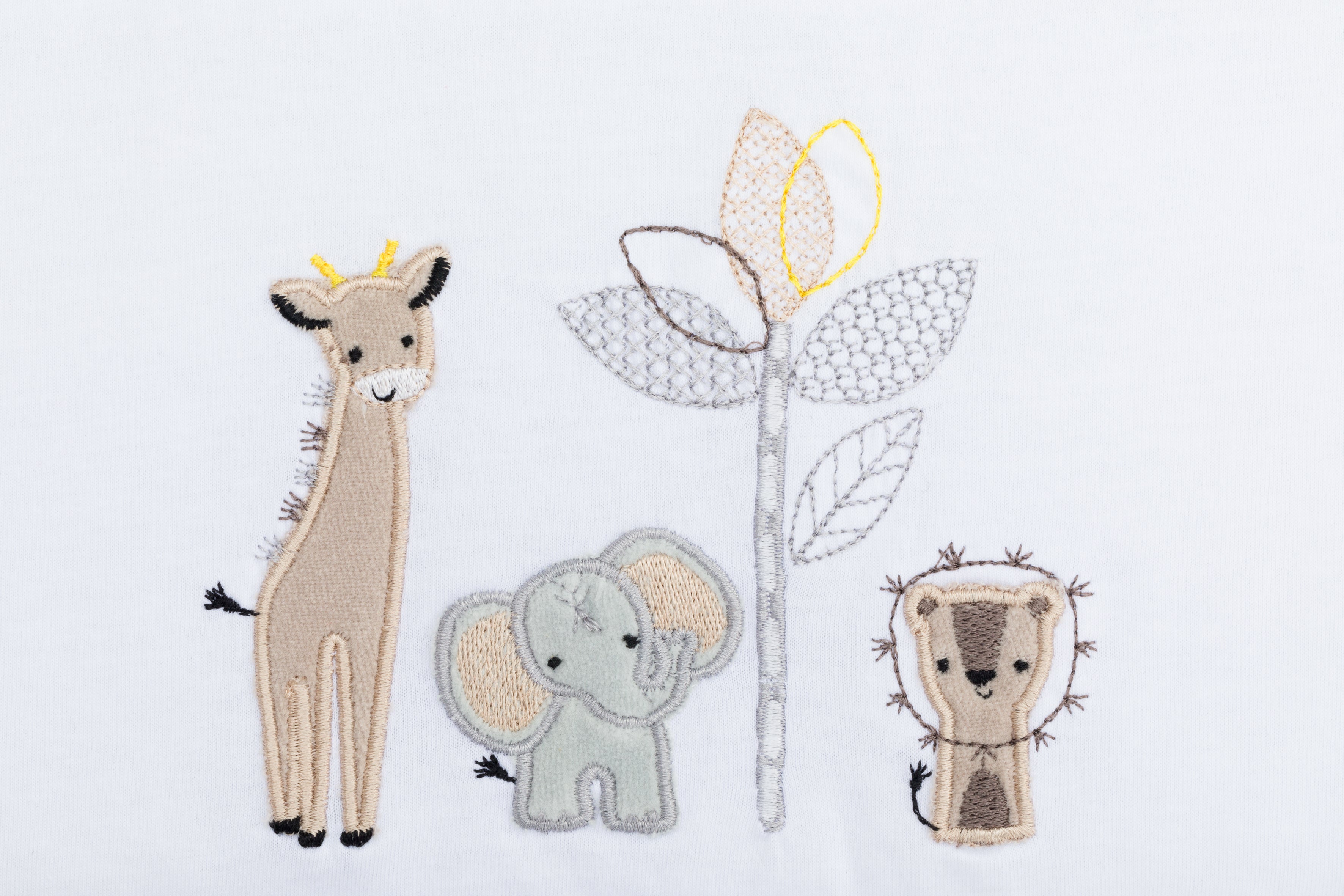 Fillikid Bettwäscheset Jersey 4-teilig Safari taupe