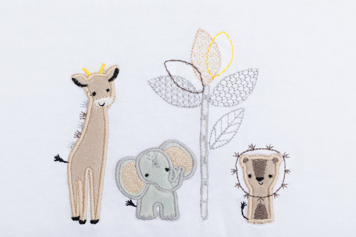 Fillikid Bettwäscheset Jersey 4-teilig Safari taupe