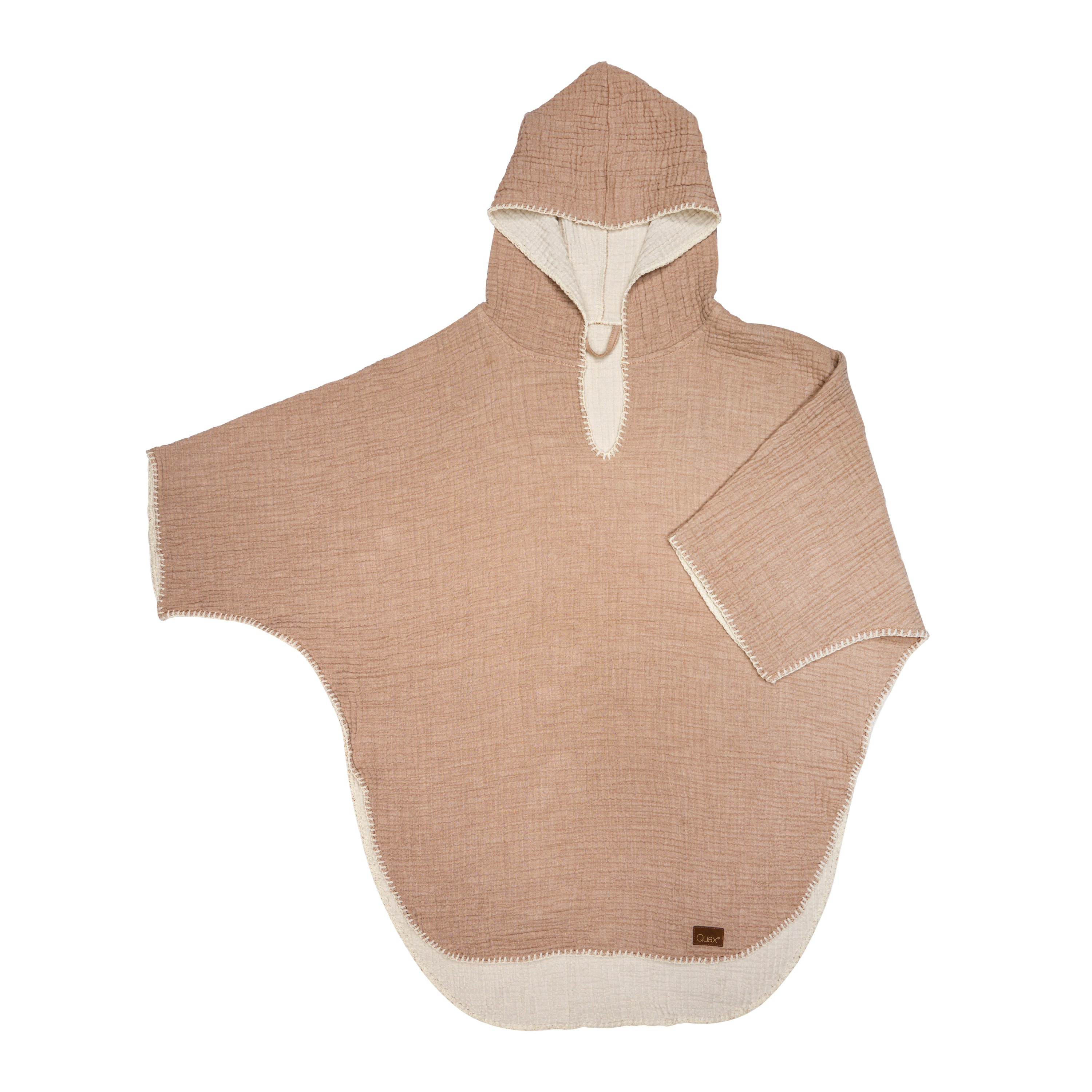 Quax Natural Poncho Aldult coral