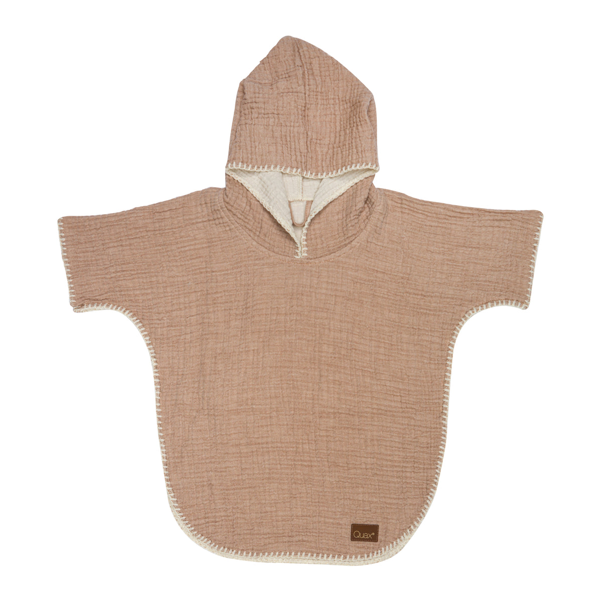 Quax Natural Poncho Kids coral