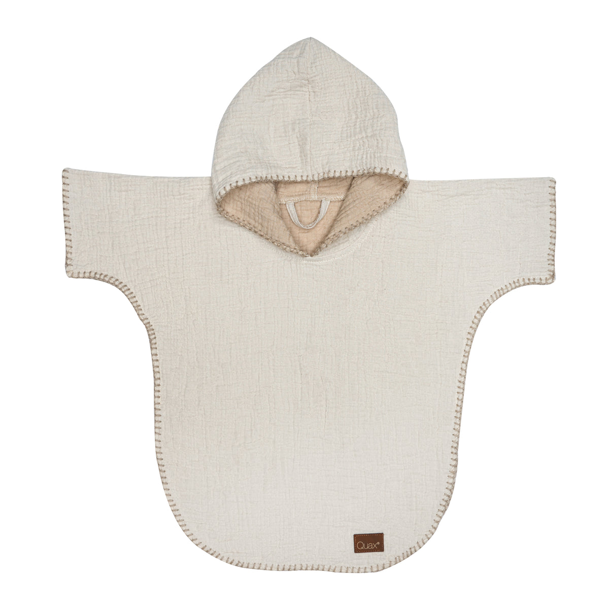 Quax Natural Poncho Kids clay