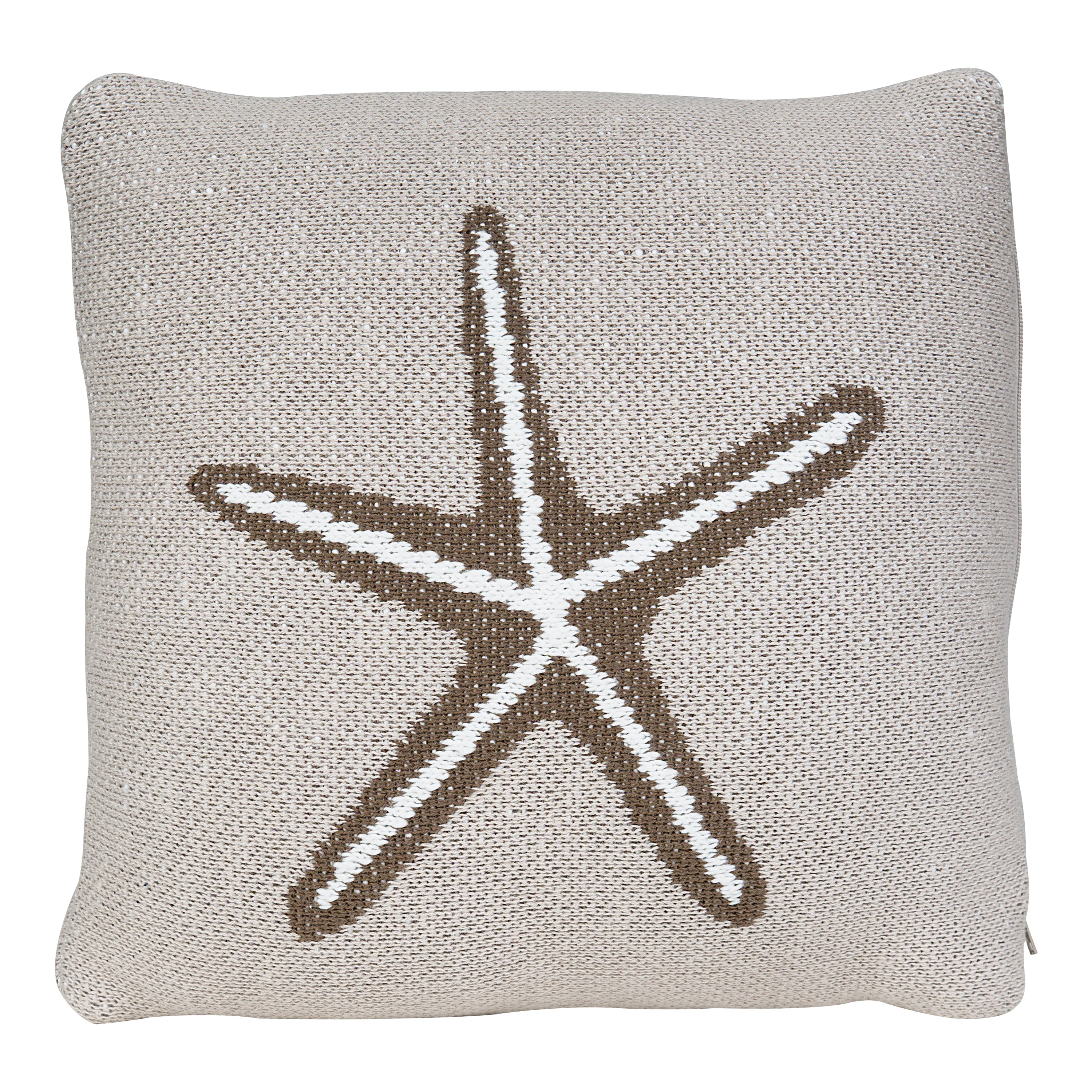 Quax Geschricktes Kissen 30 x 30 cm - Seestern