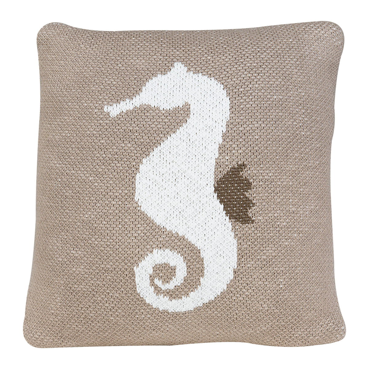 Quax Geschricktes Kissen 30 x 30 cm - Seepferd