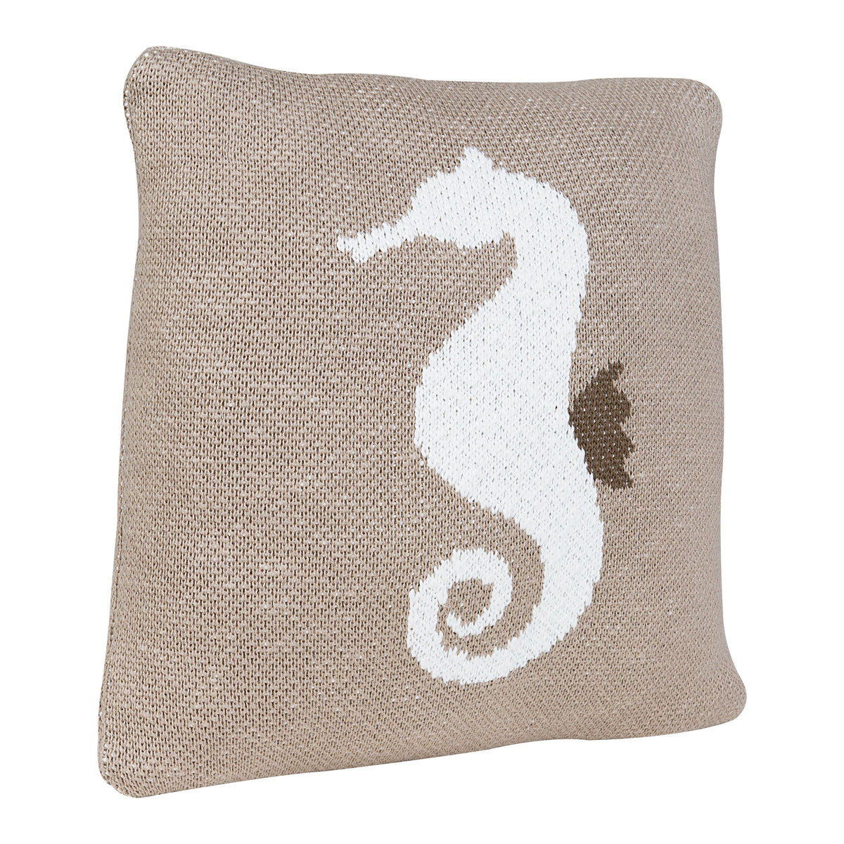 Quax Geschricktes Kissen 30 x 30 cm - Seepferd