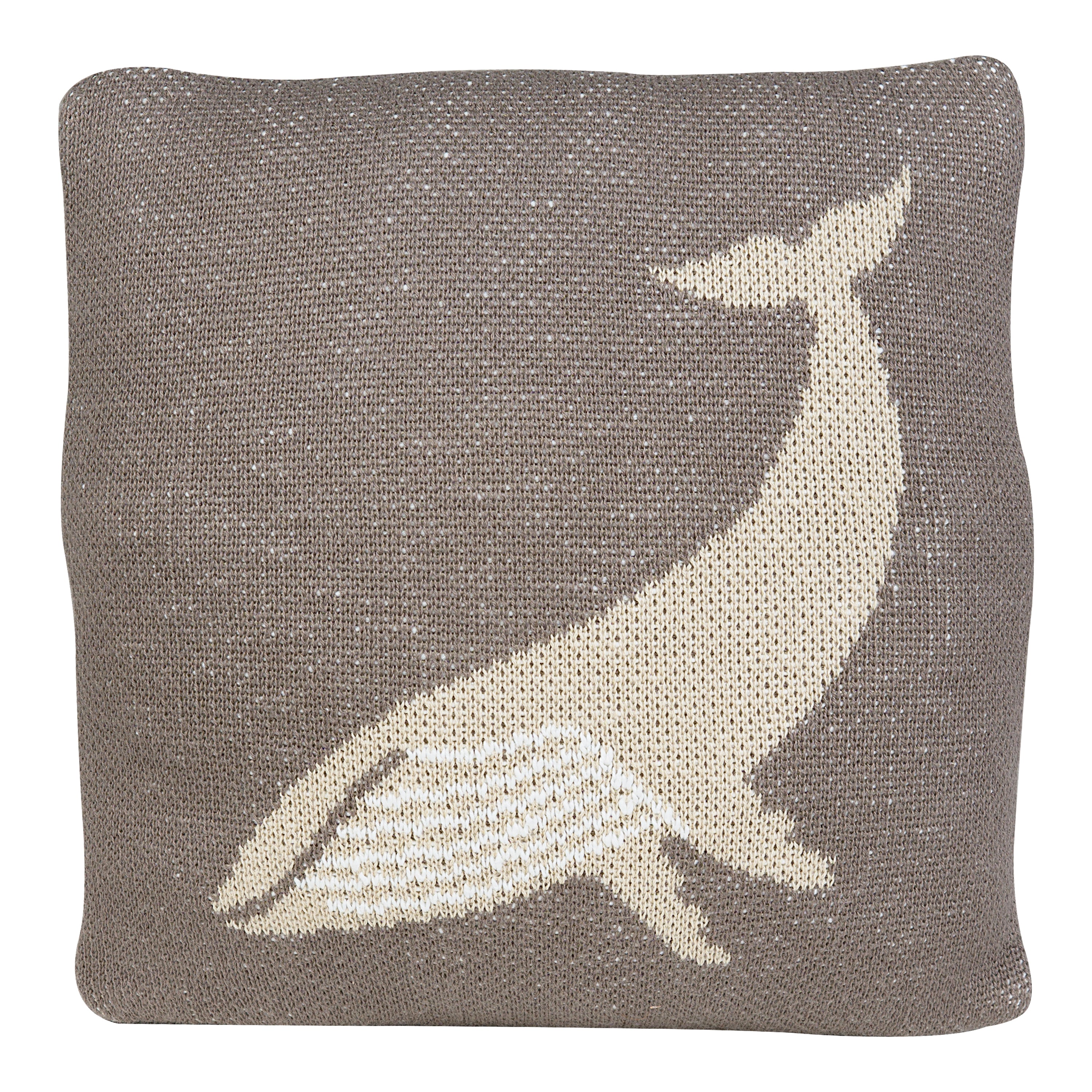 Quax Geschricktes Kissen 30 x 30 cm - Wal