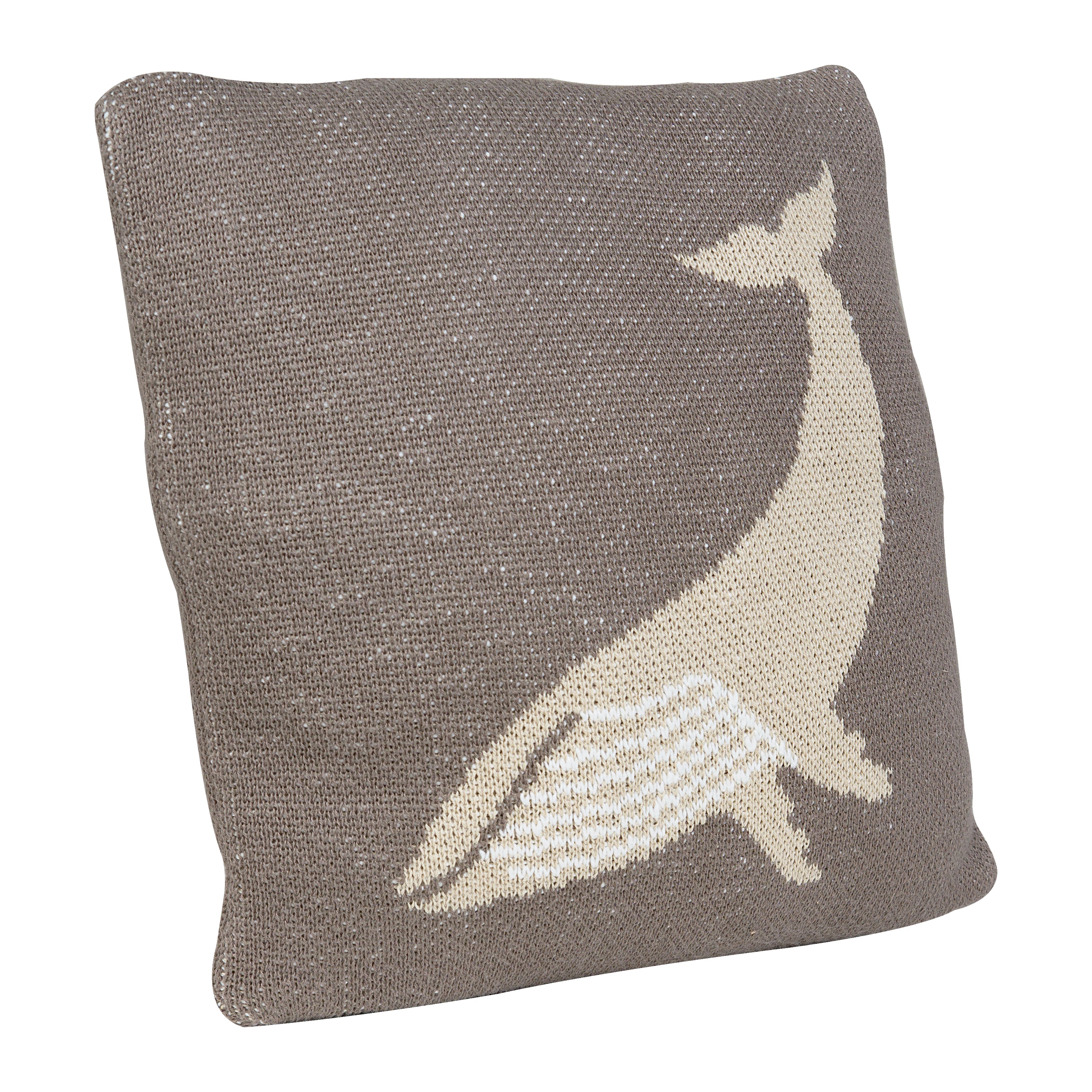 Quax Geschricktes Kissen 30 x 30 cm - Wal