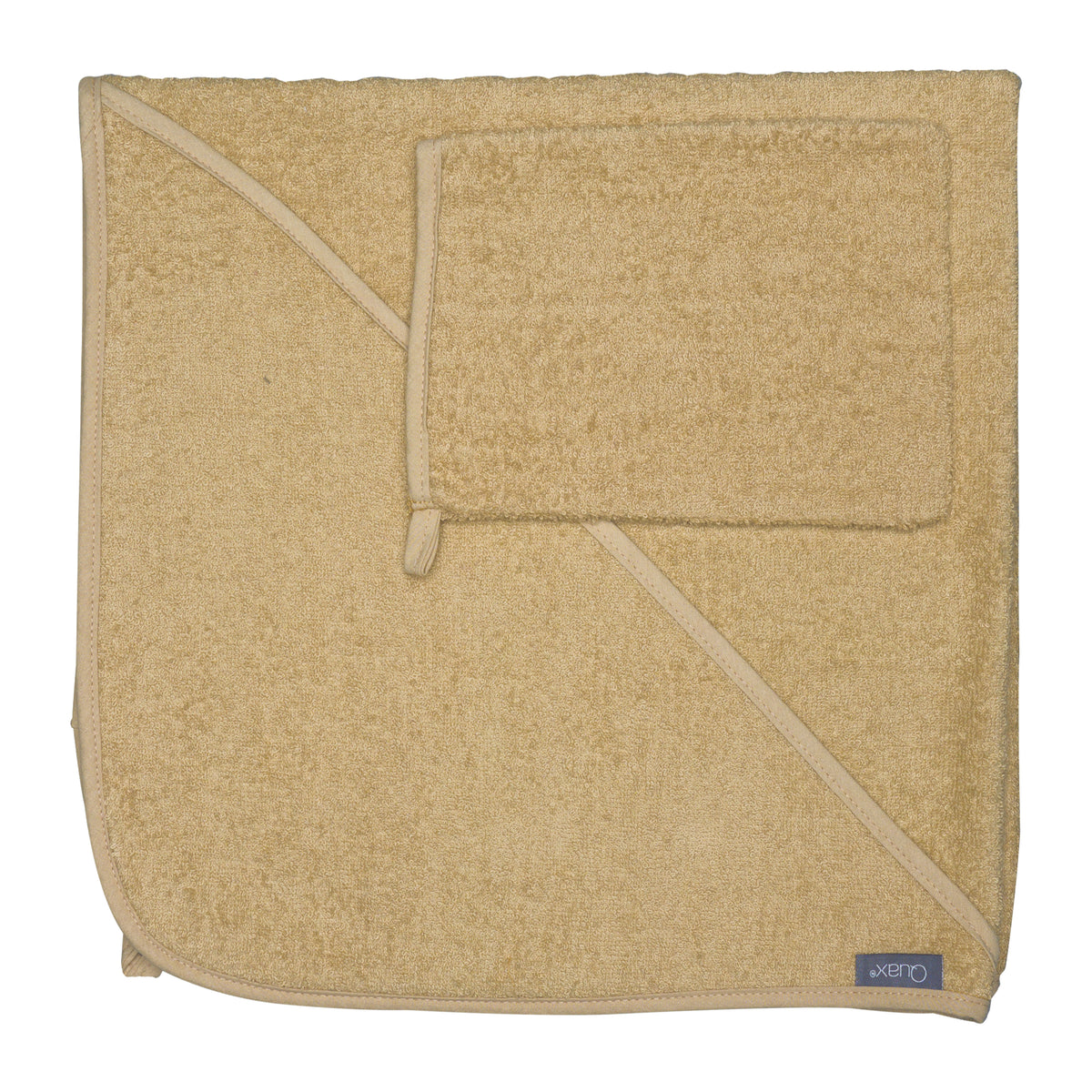 Quax Kapuzenhandtuch-Set ginger