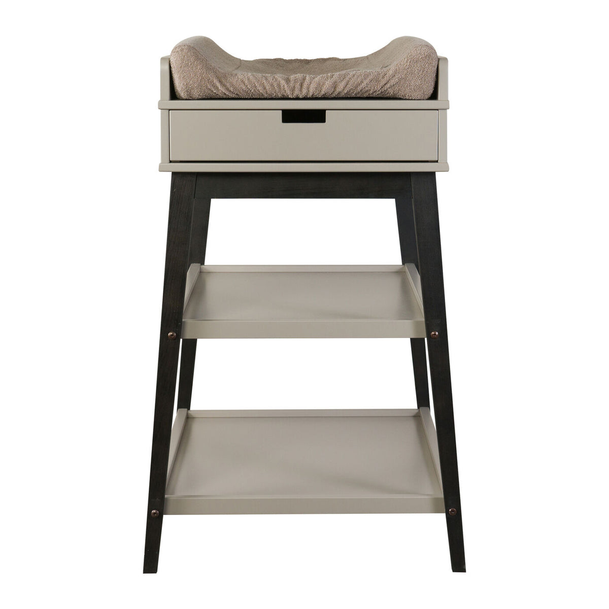 Quax Wickeltisch Hip+ stone/eboni