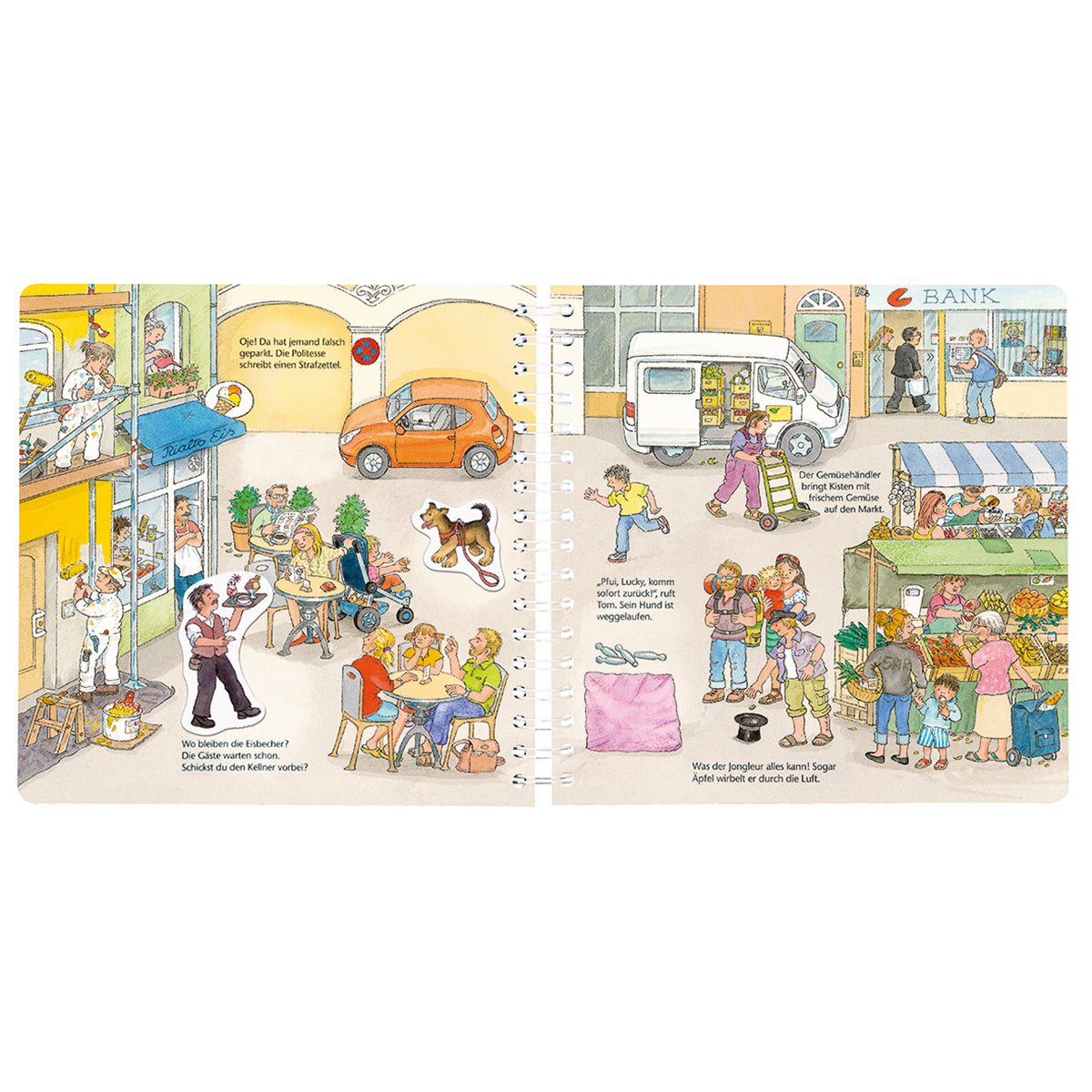 Mini Steps Wer macht was?