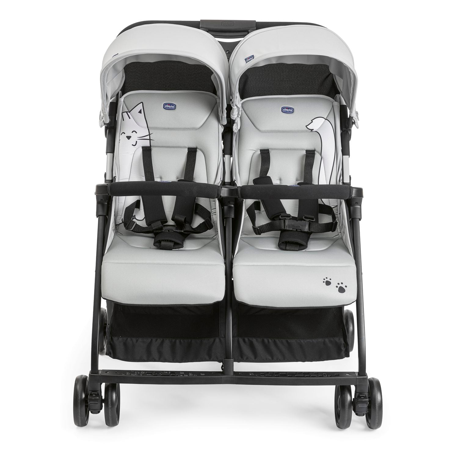 Chicco Ohlala Twin silver cat