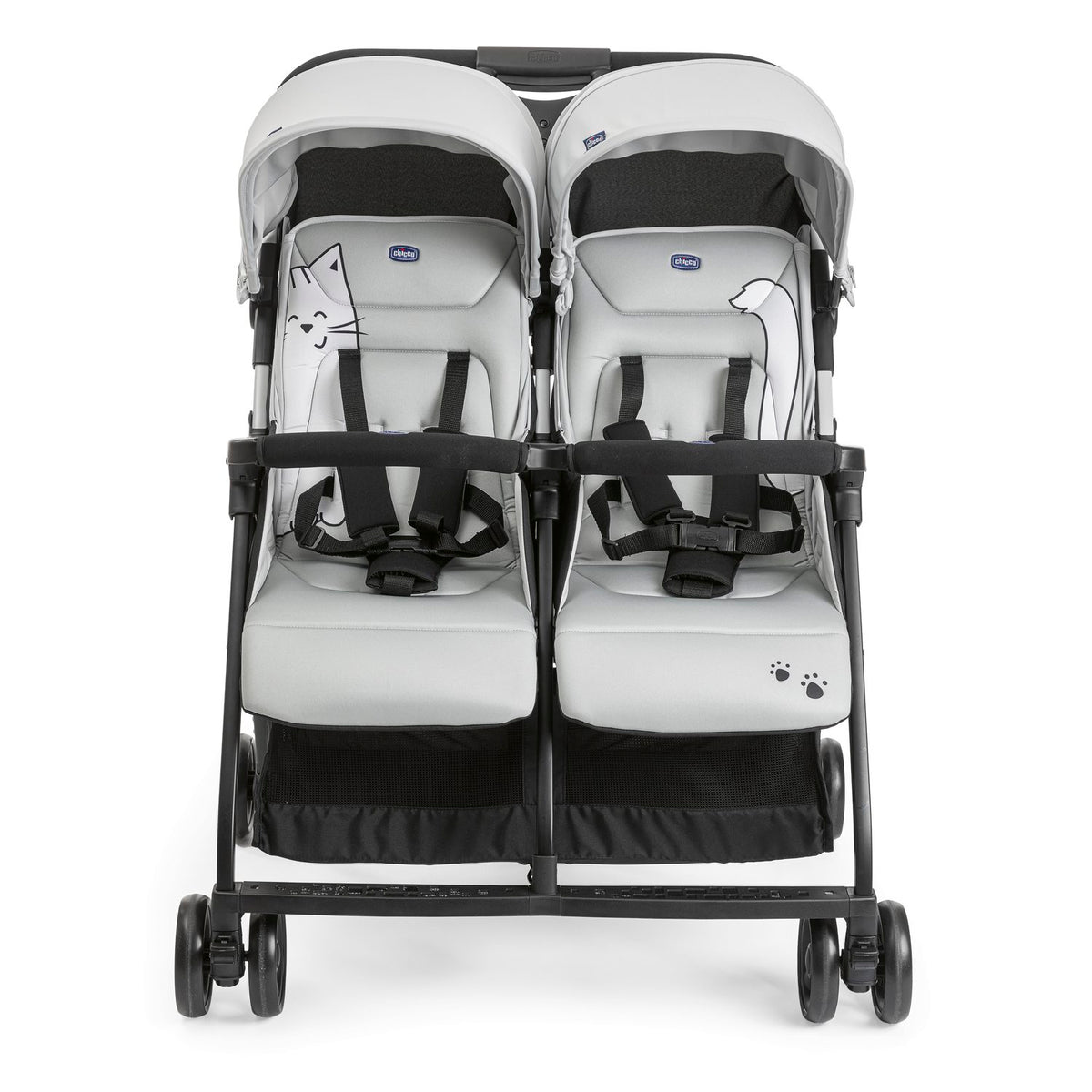 Chicco Ohlala Twin silver cat